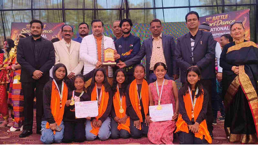 11वीं बैटल स्पोर्ट्स डांस नेशनल चैंपियनशिप में बिहार का परचम, ओवरऑल उपविजेता बनी टीम